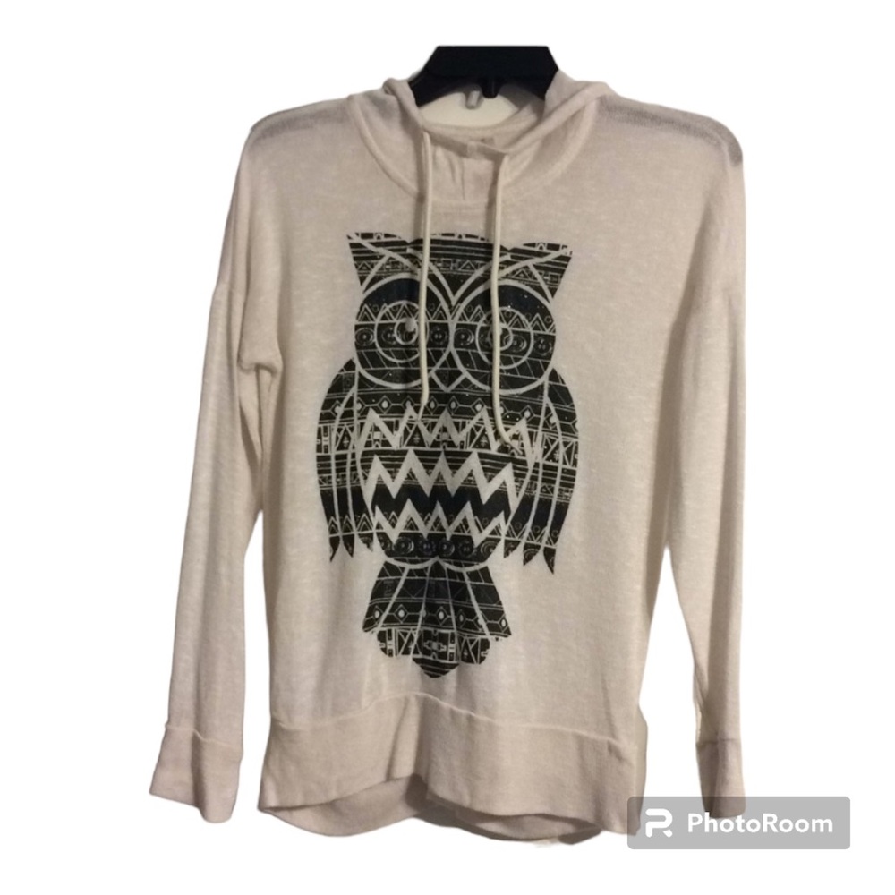 Hooded Owl Sweater